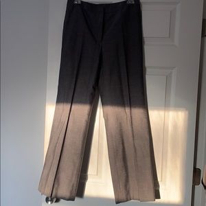 Grey straight leg pants